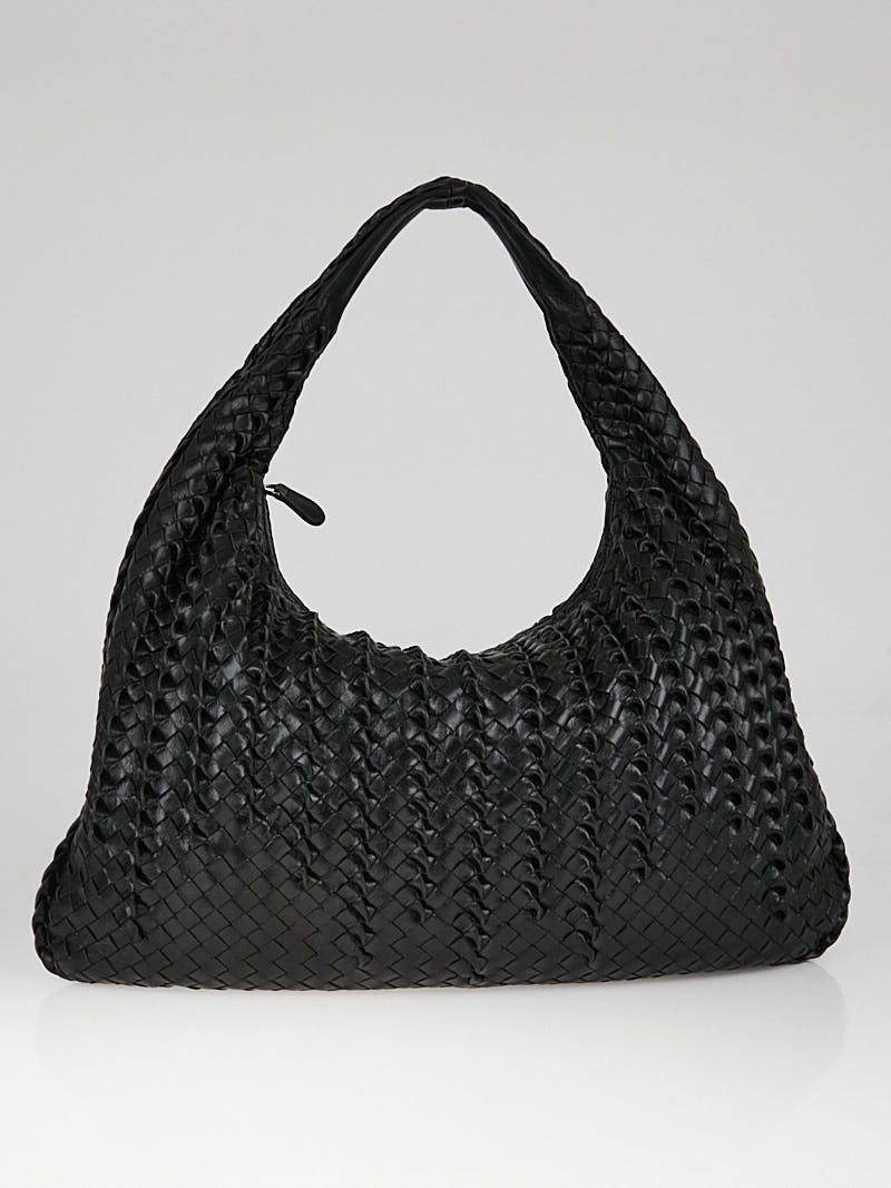 Bottega Veneta Tornabuoni Woven Goatskin Leather Large