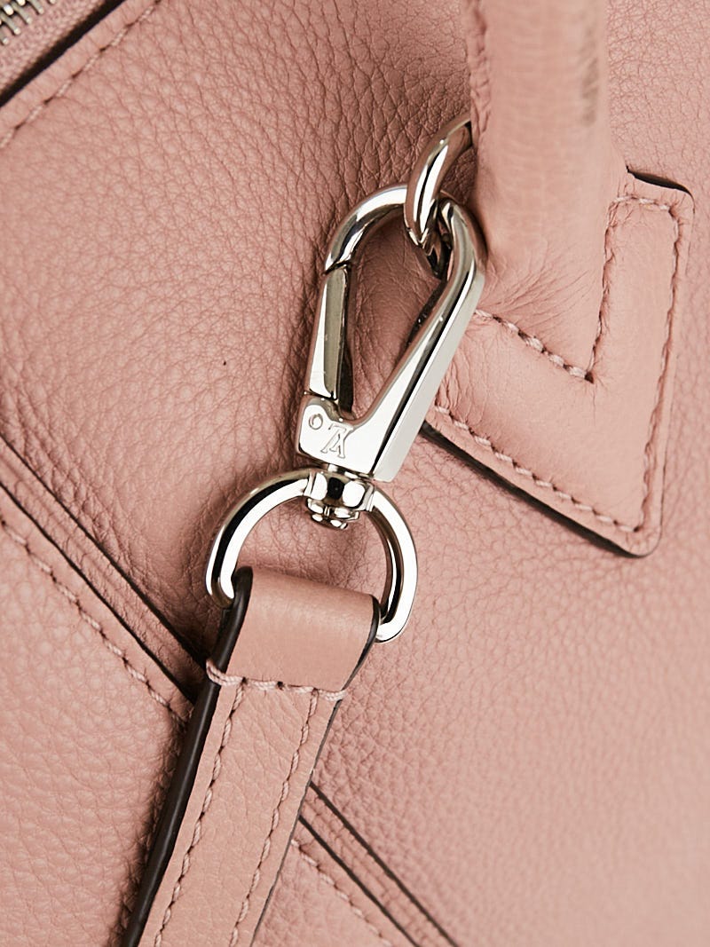 Louis Vuitton Magnolia Veau Cachemire Calfskin Leather Soft Lockit MM Bag -  Yoogi's Closet