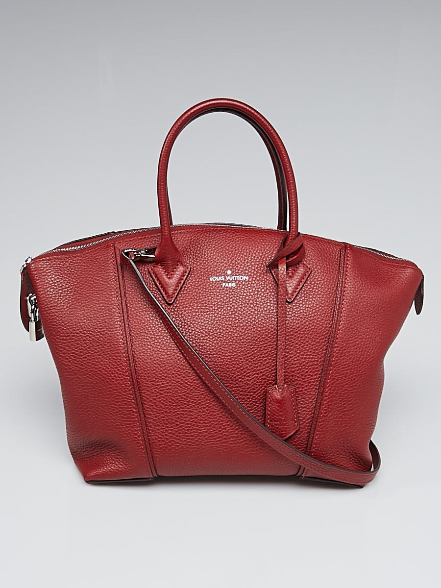 Louis Vuitton, Bags, Louis Vuitton Veau Cachemire Soft Lockit Pm Galet