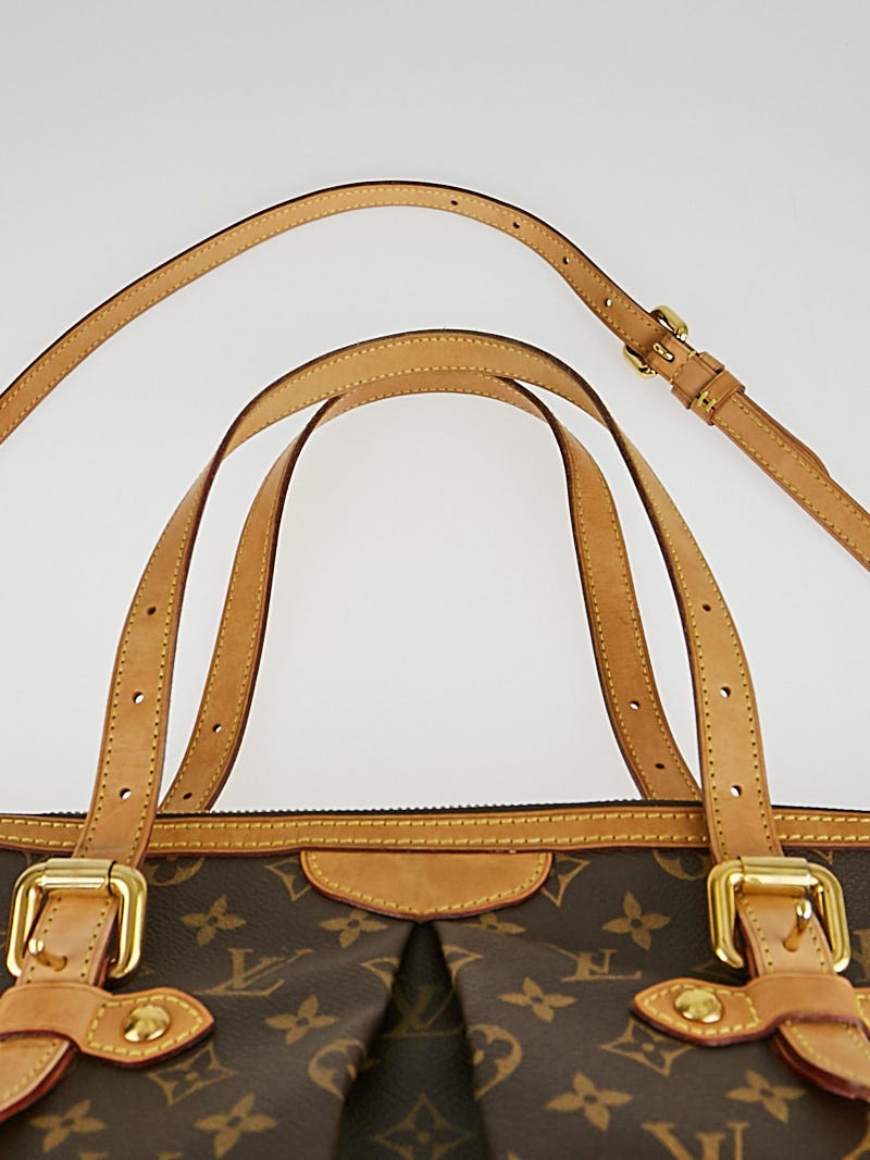 Authentic Louis Vuitton Monogram Canvas Palermo GM Shoulder Handbag