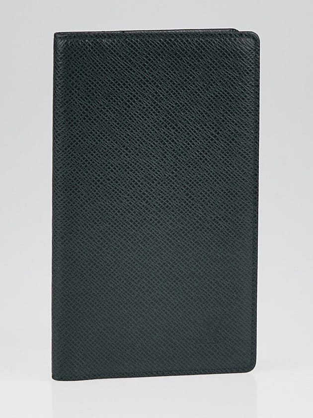Louis Vuitton Epicea Taiga Leather Pocket Agenda Cover