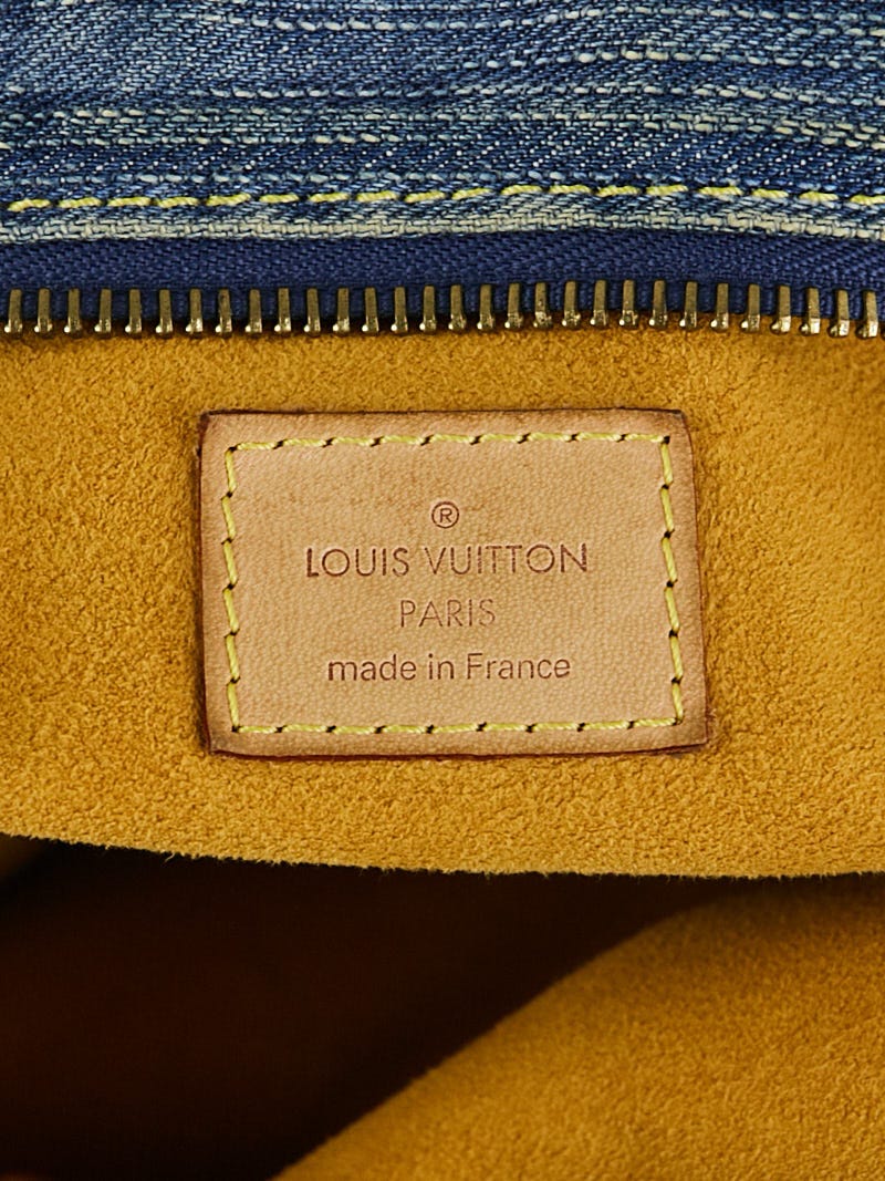 Louis Vuitton Blue Denim Monogram Denim Neo Cabby GM Bag