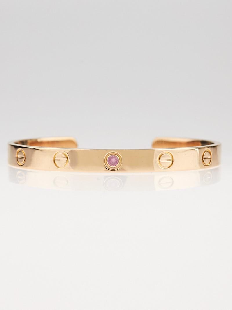 Cartier love on sale bracelet sapphire