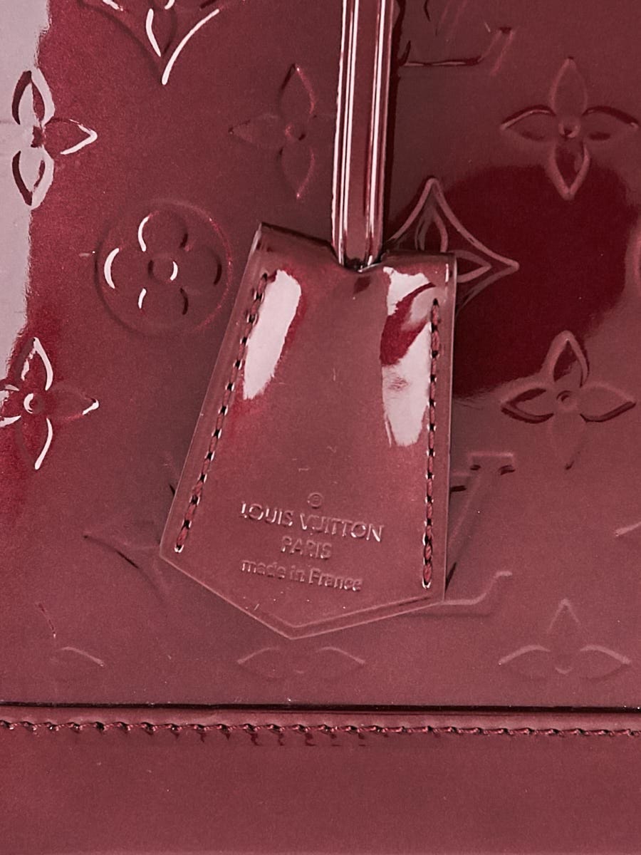 Louis Vuitton Rouge Fauviste Monogram Vernis Wilshire GM Bag - Yoogi's  Closet