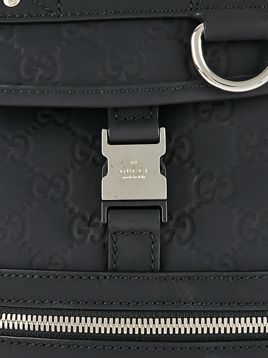 NEW GUCCI GG GUCCISSIMA CANVAS BACKPACK BAG RFID CODE