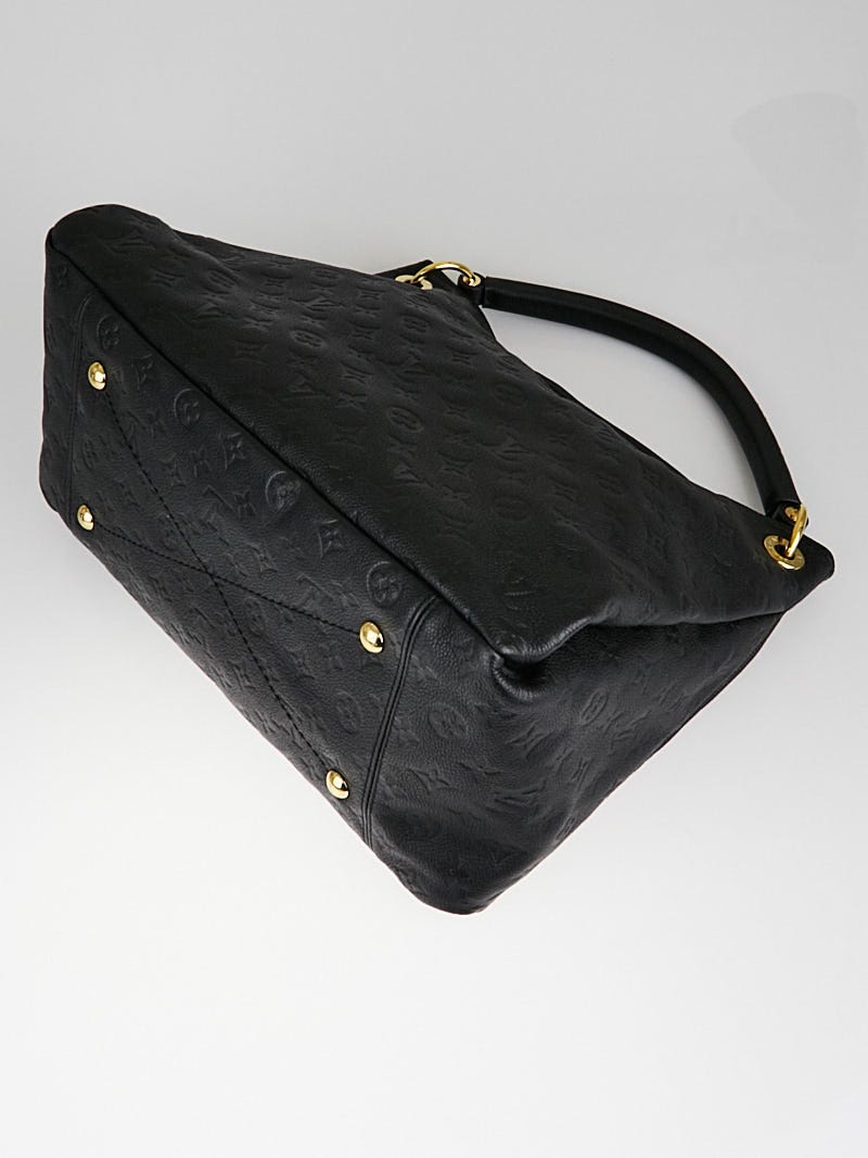 Louis Vuitton Black Monogram Empreinte Artsy MM Leather ref.799983 - Joli  Closet