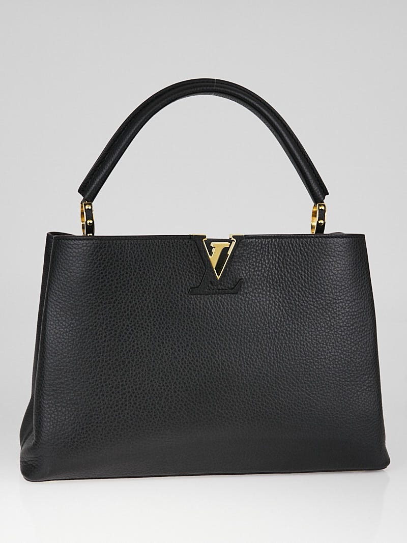 Louis Vuitton, Bags, Louis Vuitton Capucines Mm Black Bag