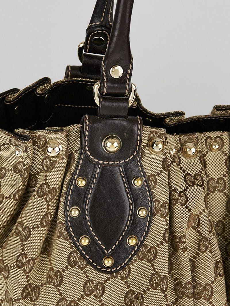 Gucci Studded Pelham Tote