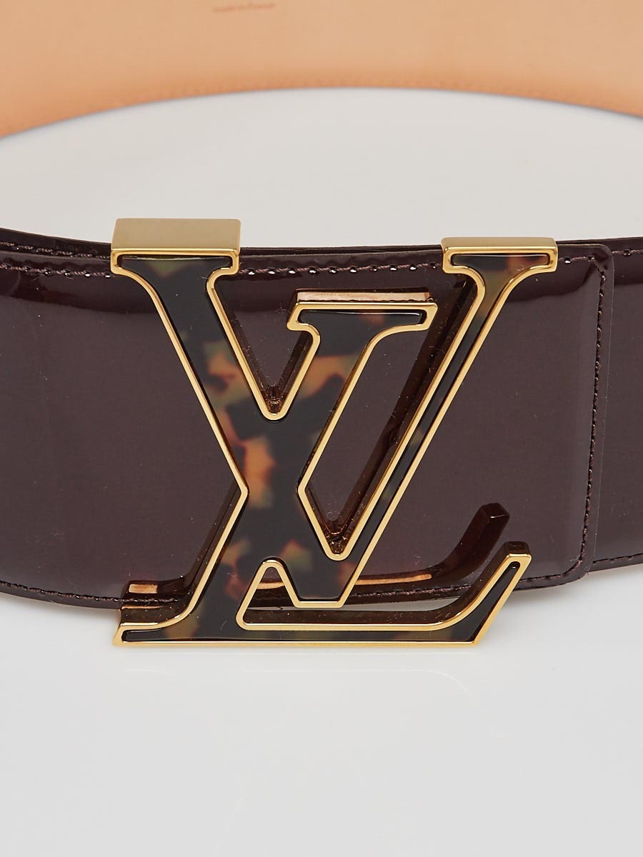Louis Vuitton Patent Belt