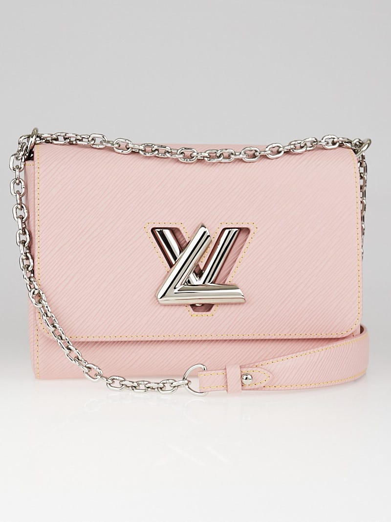 Louis Vuitton Twist mm Shoulder Bag Rose Ballerine EPI Leather Crossbody