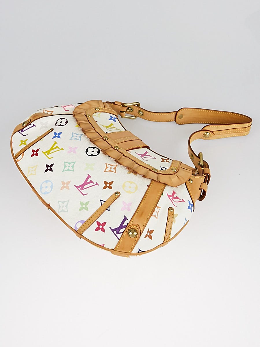 Sold at Auction: Louis Vuitton, Louis Vuitton White Monogram Multicolore Leonor  Bag Box