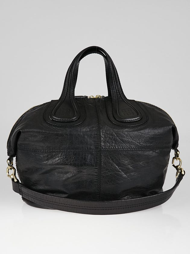 Givenchy Black Leather Medium Nightingale Bag