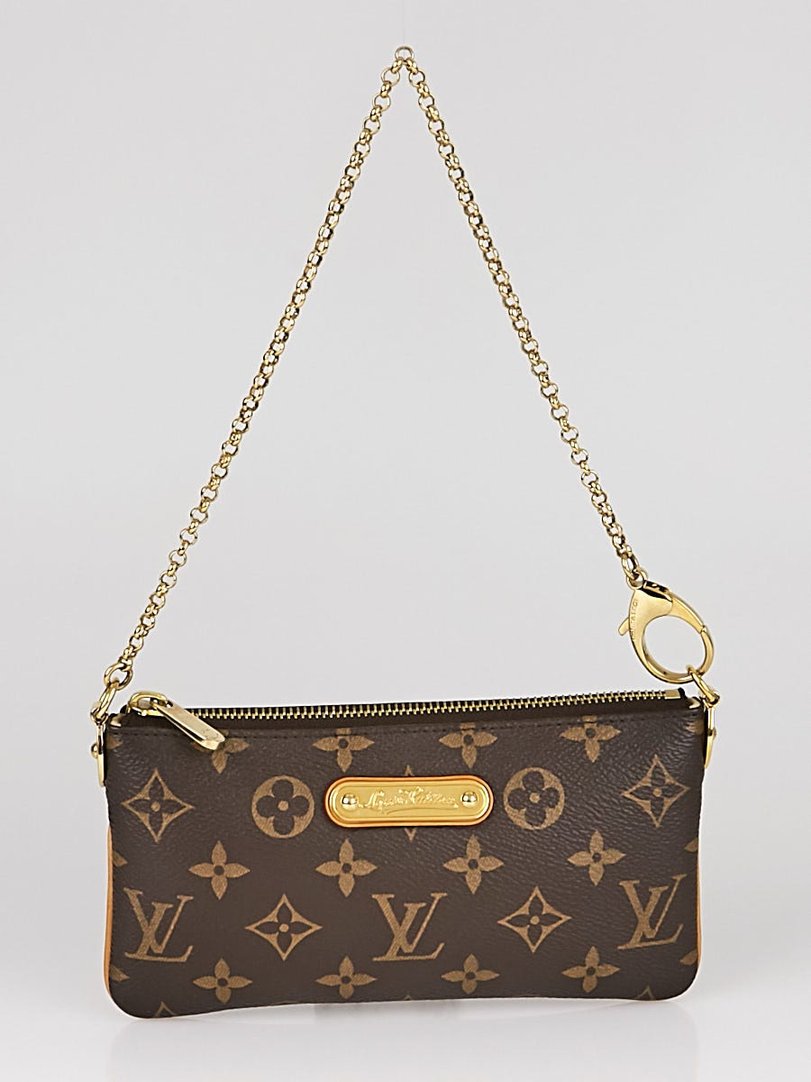 Louis Vuitton Monogram Canvas Milla MM Pochette Bag - Yoogi's Closet