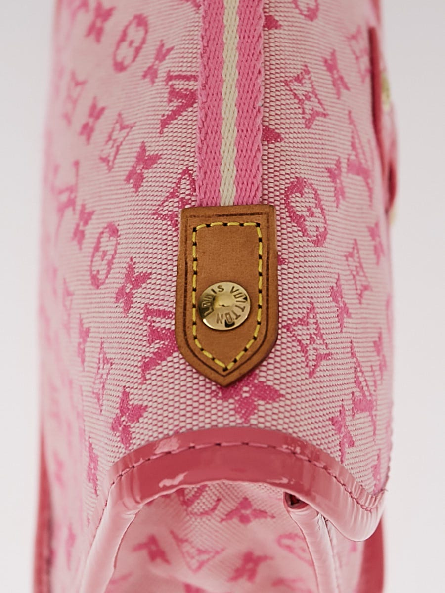 Louis Vuitton Pink Monogram Mini Lin Canvas Mary Kate Trousse