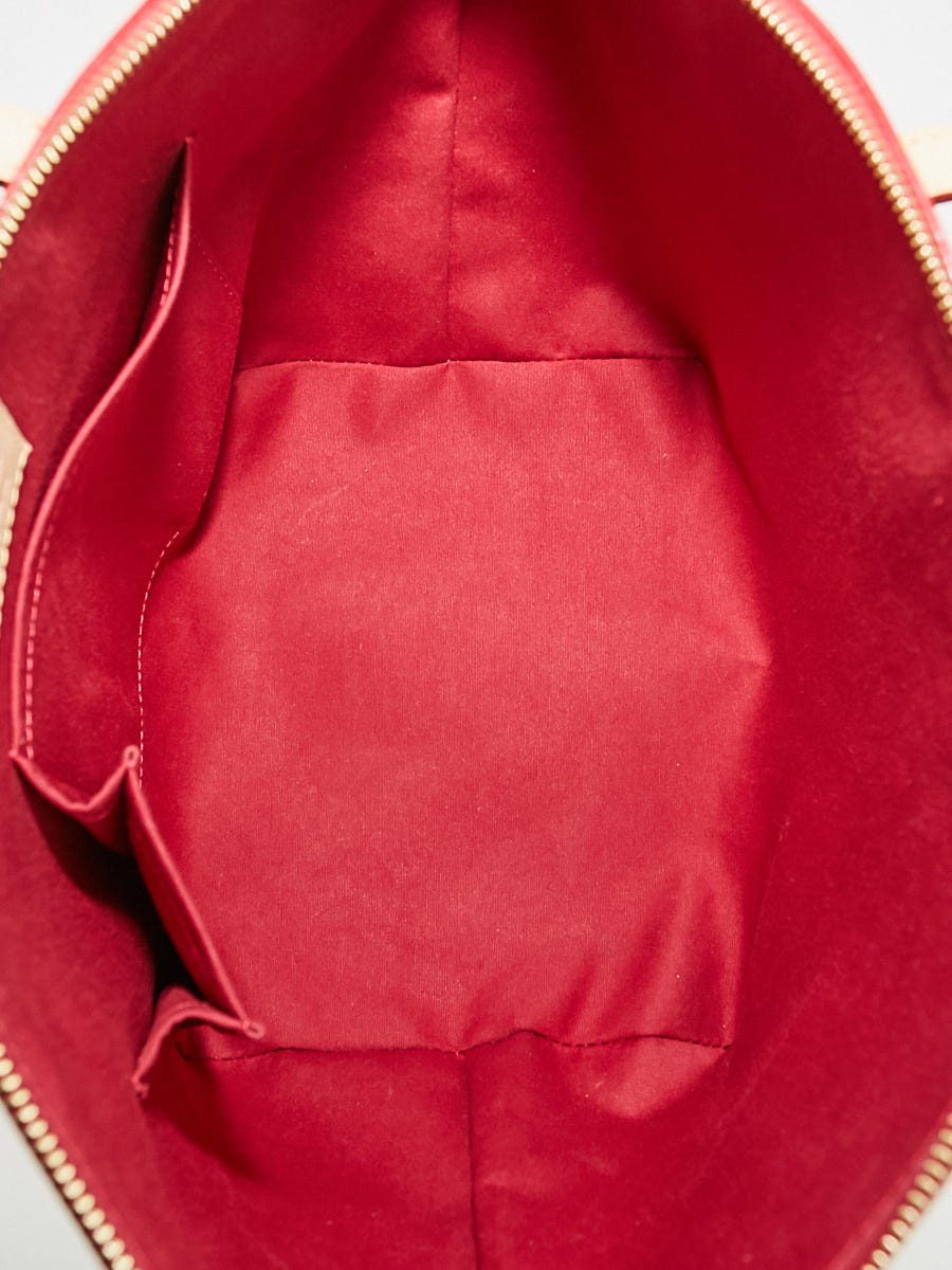 Louis Vuitton Pomme D'Amour Monogram Vernis Bellevue PM Bag - Yoogi's Closet