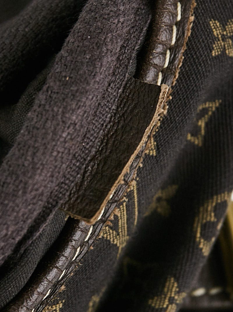 Louis Vuitton Ebene Monogram Mini Lin Saumur Bag – Leiame Luxe