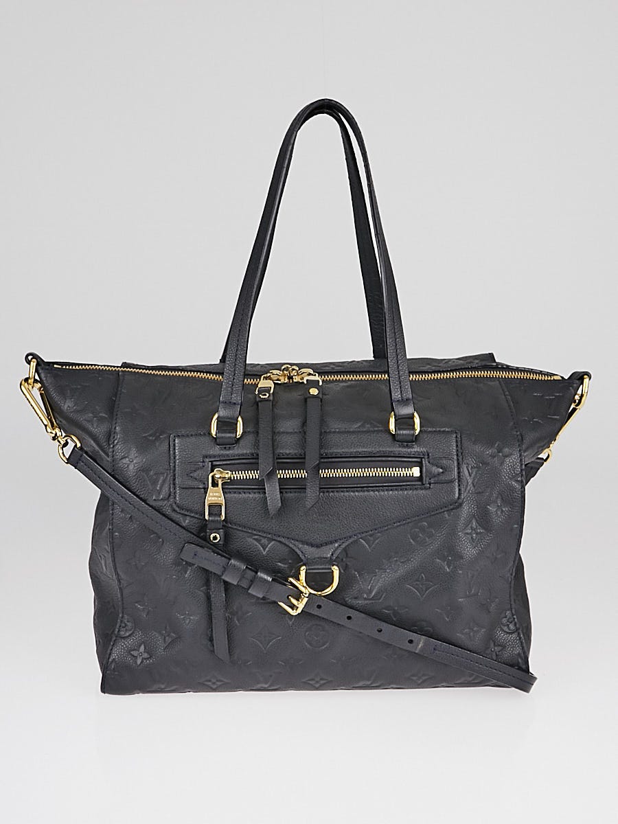 Louis Vuitton, Bags, Louis Vuitton France Authentic Metis Hobo Empreinte  Leather Tote Dark Navy Blue