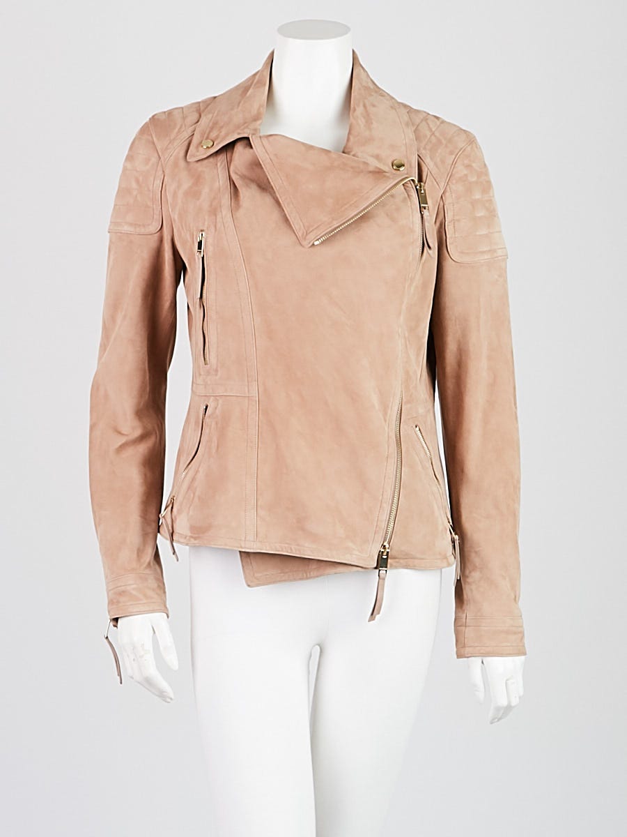 Burberry hot sale suede jacket