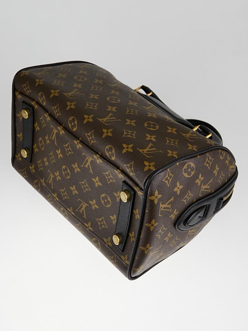 Louis Vuitton Limited Edition Black Monogram Canvas Golden Arrow Speedy Bag  - Yoogi's Closet