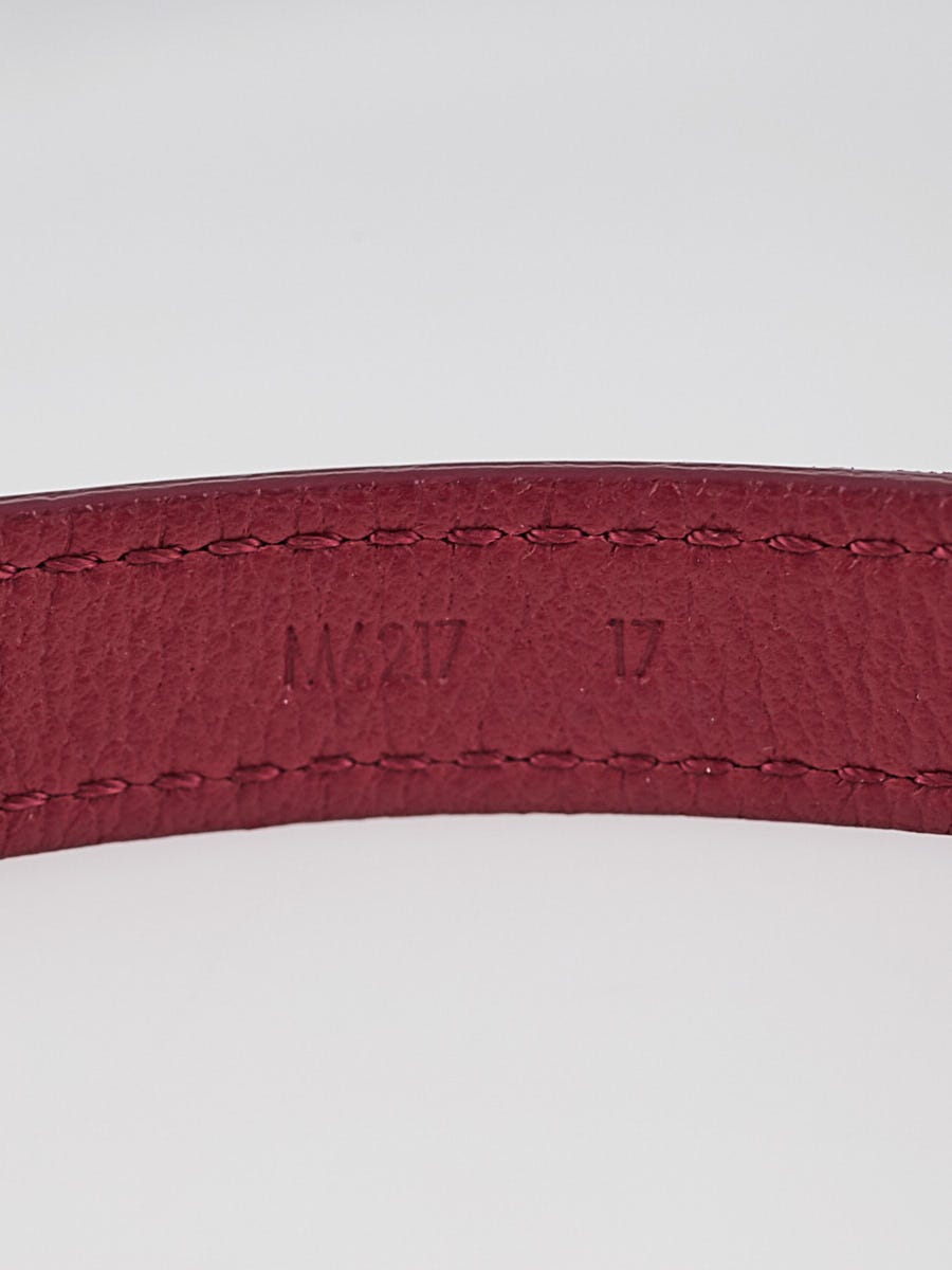 Louis Vuitton Monogram Canvas Essential V Bracelet Size 17 - Yoogi's Closet