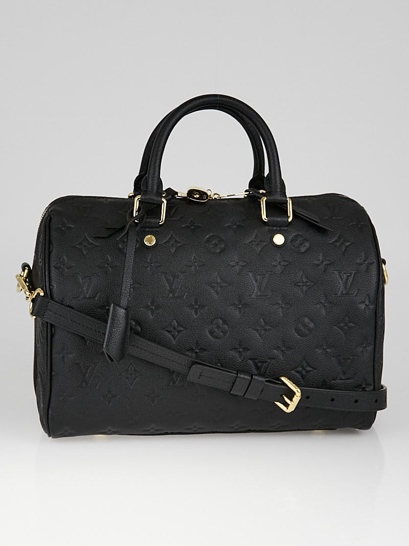 Louis Vuitton Monogram Empreinte Speedy Bandouliere 30 Satchel