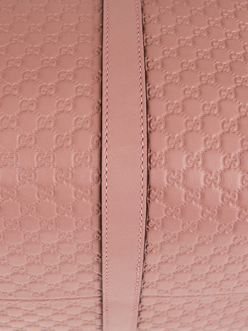 GUCCI Soft Microguccissima Medium Crossbody Bag Soft Pink 1291585