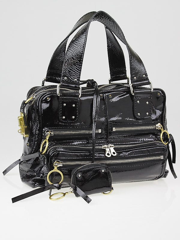 Chloe Betty Handbag Boston patent y2k 【公式通販】