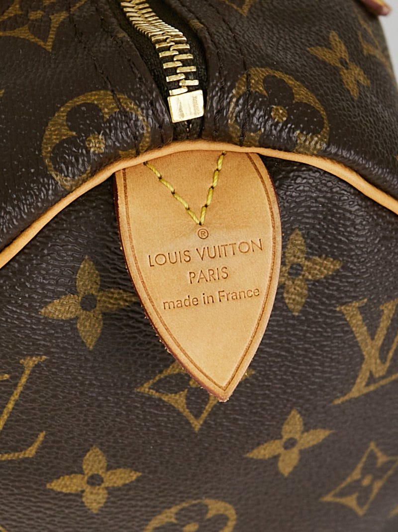 Louis Vuitton Monogram Canvas Speedy 25 Bag at 1stDibs