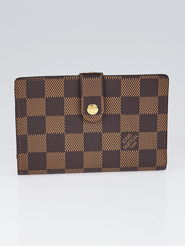 Louis Vuitton Damier Canvas Port Feuille Vienoise French Purse Wallet
