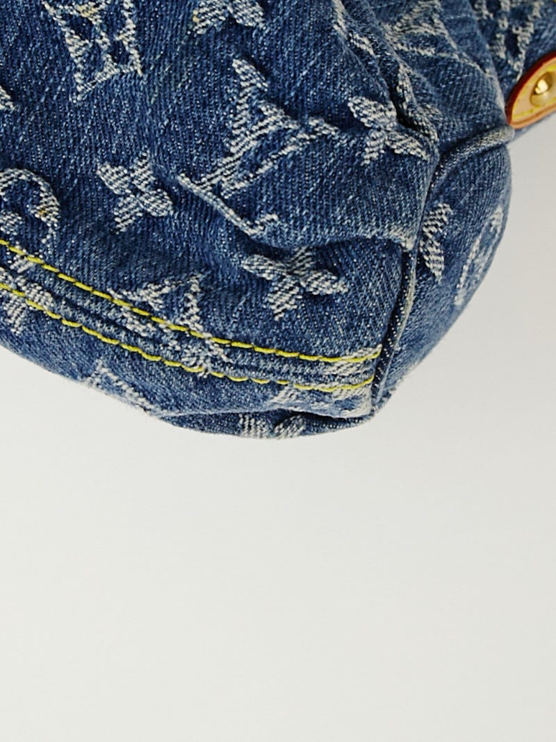 Louis Vuitton Blue Monogram Denim Pleaty Bag – The Closet
