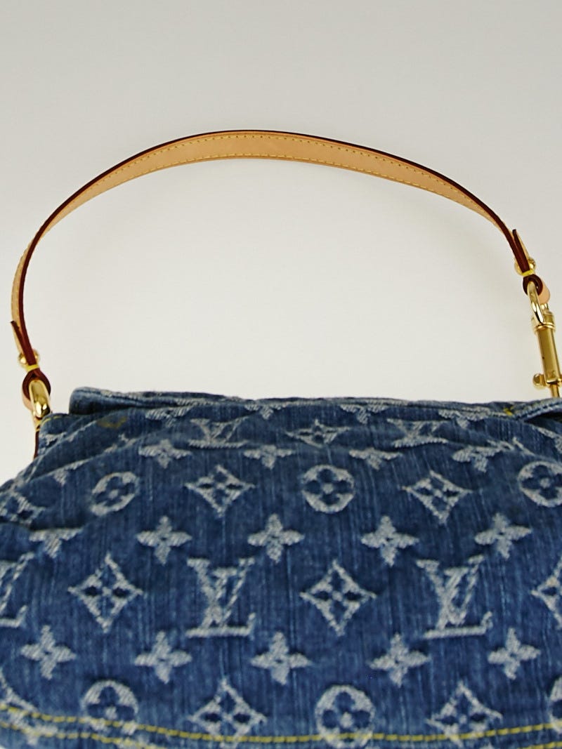 Louis Vuitton 2005 pre-owned Mini Pleaty Denim Shoulder Bag - Farfetch