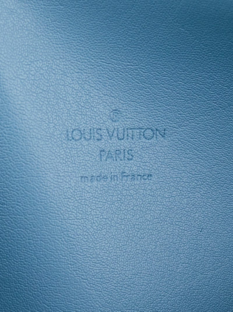 Louis Vuitton Baby Blue Monogram Vernis Bedford Bag - Yoogi's Closet