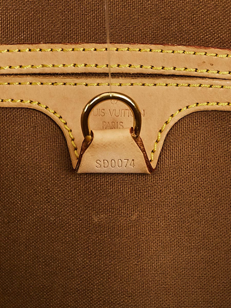 Authentic Louis Vuitton Ellipse MM Hand Bag SR1021 Monogram