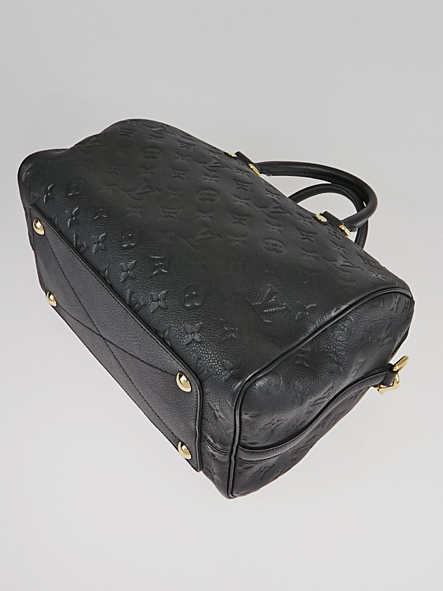 Louis Vuitton  Speedy Bandouliere 30 Empreinte Noir Leather