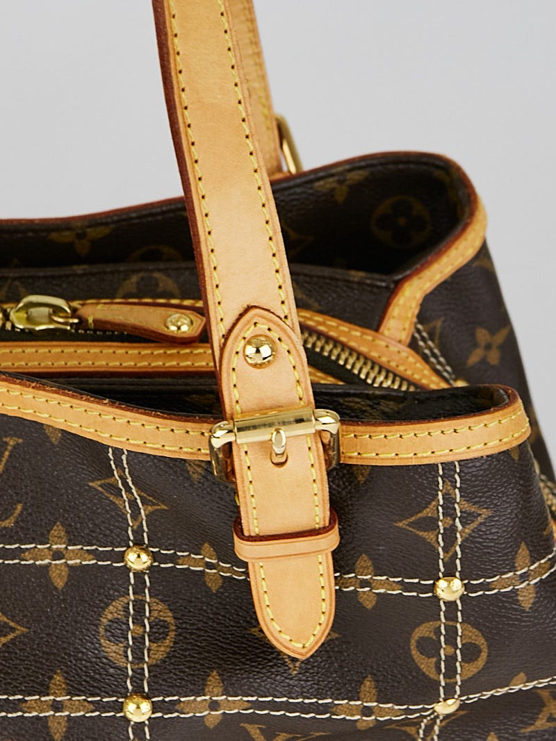 Louis Vuitton Limited Edition Monogram Canvas Riveting Bag