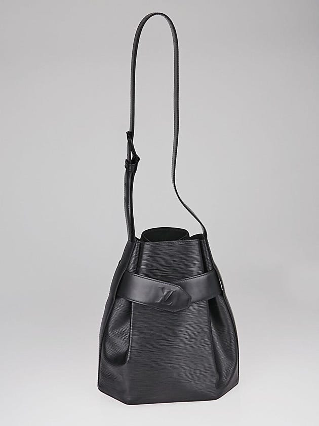 Louis Vuitton Black Epi Leather Sac D'Epaule PM Bag