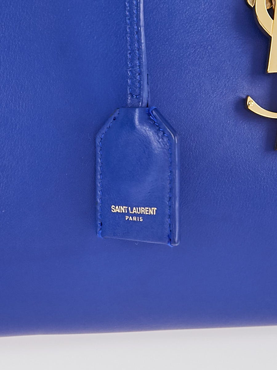 Saint Laurent Monogram Cabas Downtown Leather Baby Bag at 1stDibs