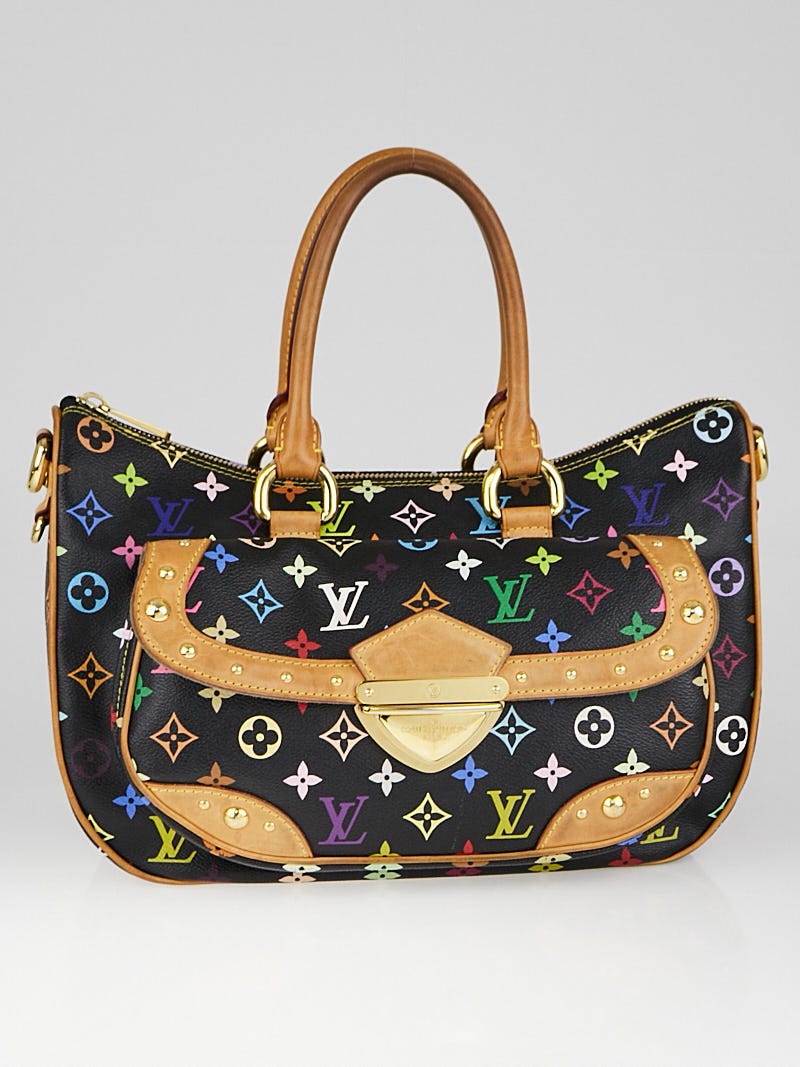 Louis Vuitton - Authenticated Rita Handbag - Cotton Multicolour for Women, Good Condition