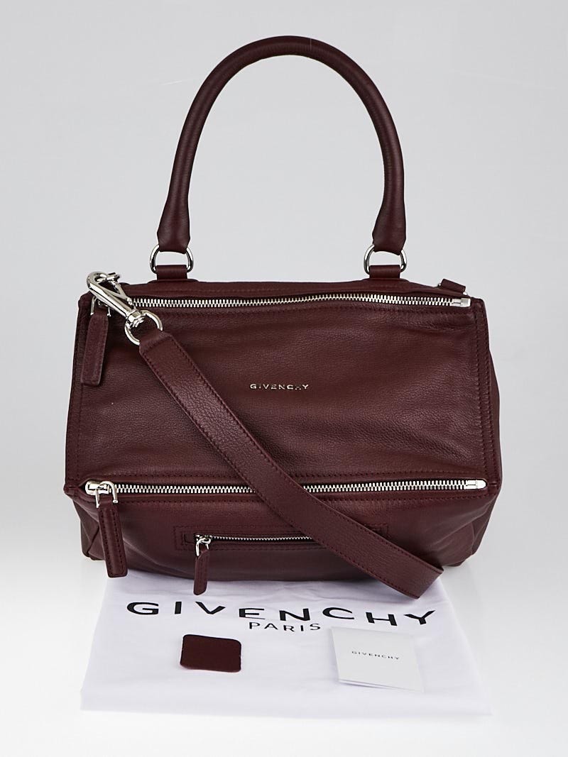 GIVENCHYレザーハンドバッグ(ダークブラウン) Givenchy Antigona Small Top Handle Bag in Box Leather | Neiman Marcus