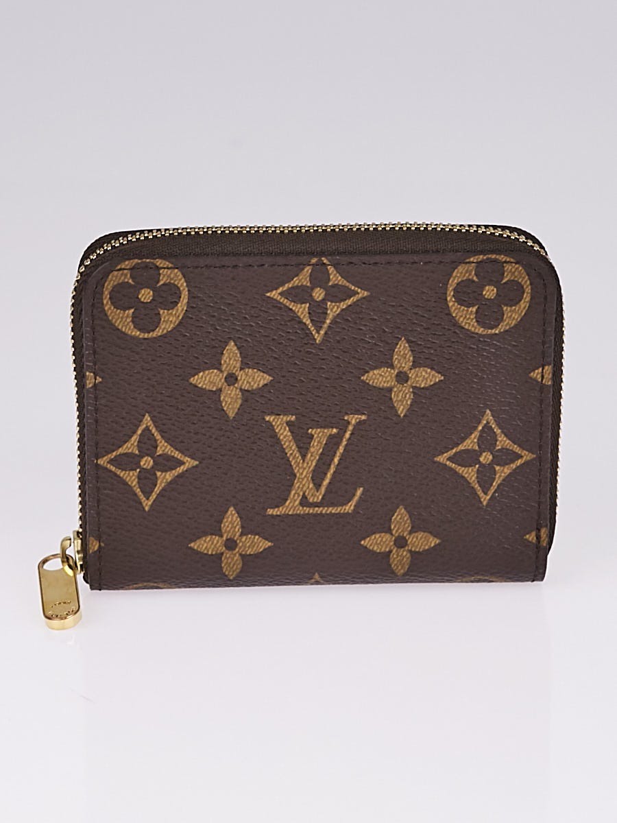 Authentic Louis Vuitton Zippy Coin Purse Monogram Wallet