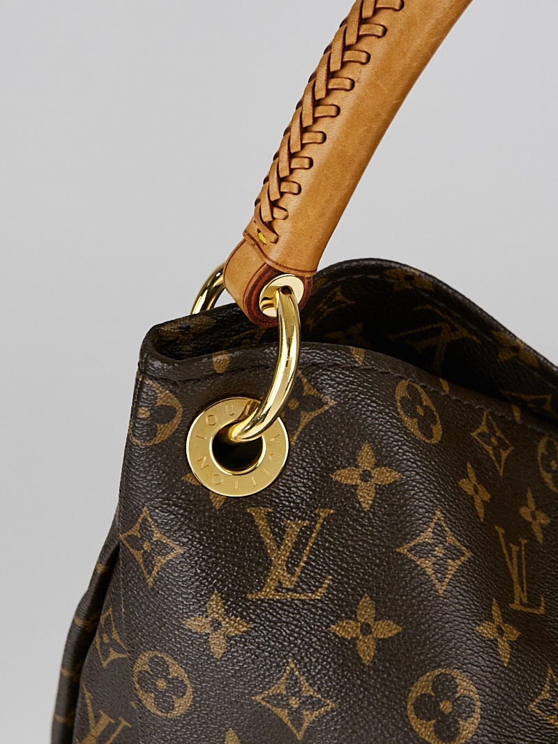 LOUIS VUITTON Artsy MM Womens shoulder bag M40249 monogram Cloth ref.209656  - Joli Closet
