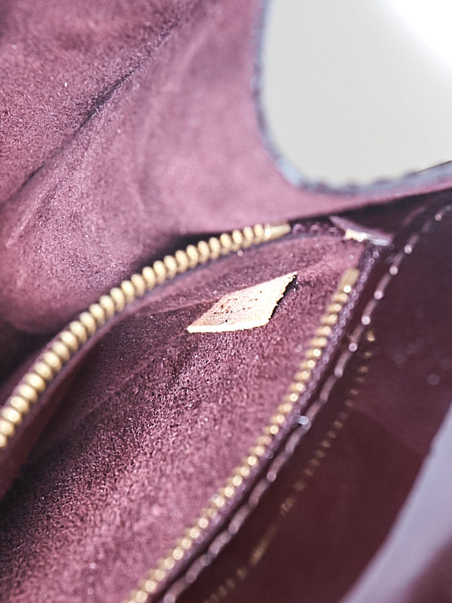 Louis Vuitton - Amarante Vernis Leather Monceau BB Bag