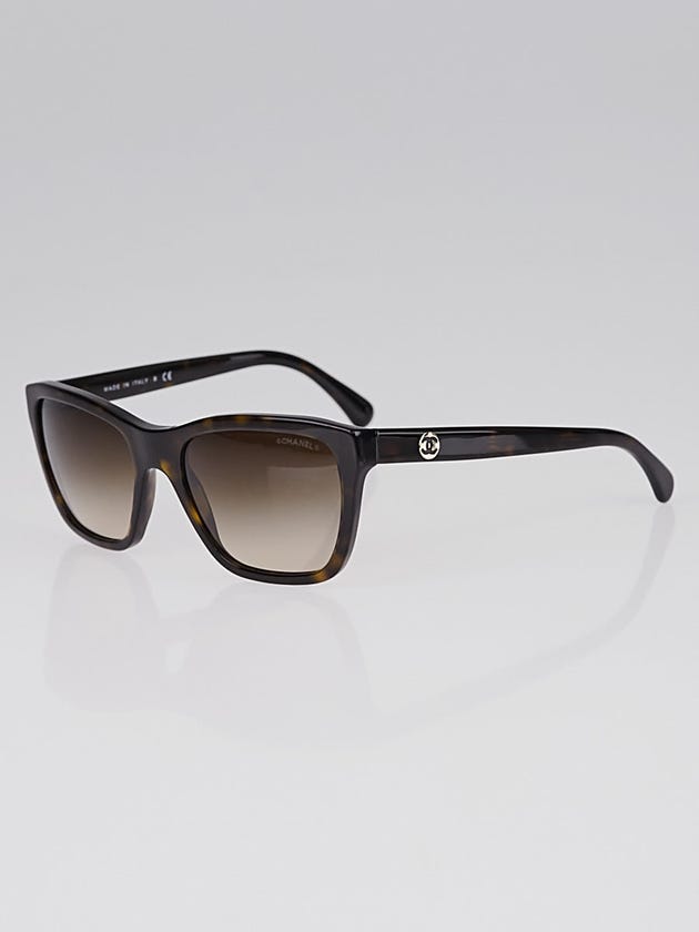Chanel Tortoise Shell Frame Wayfarer CC Sunglasses- 5266