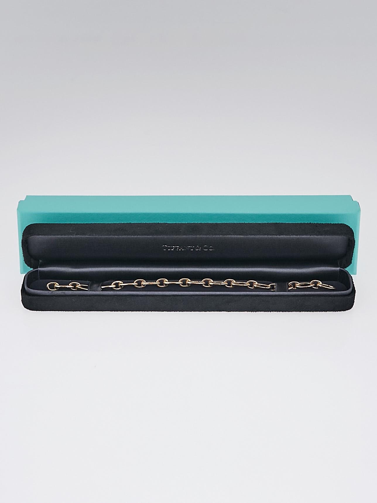 【ユーズド品】TIFFANY　Oval Link Bracelet　＊535 ユーズド品】TIFFANY Oval Link Bracelet ＊535 - メルカリ