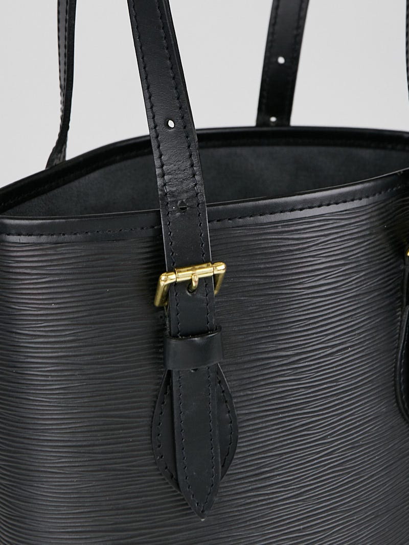 Louis Vuitton® Petit Bucket Black. Size  Louis vuitton accessories, Louis  vuitton, Bags