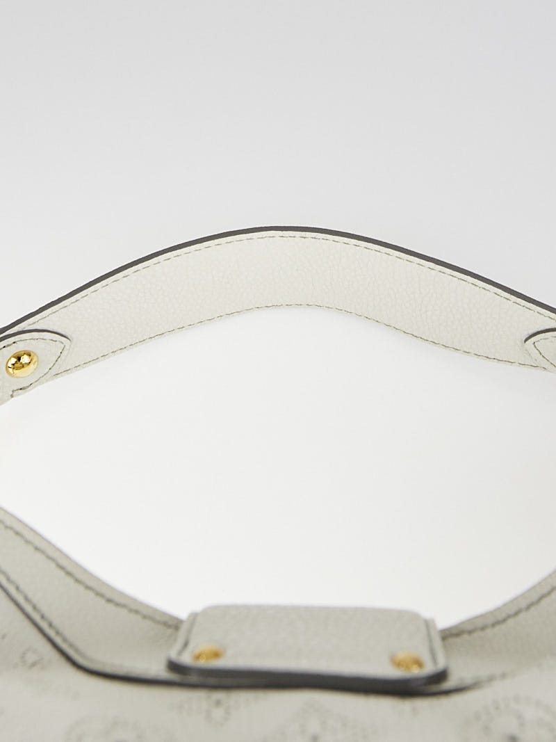 Louis Vuitton White Mahina Solar PM Golden Leather ref.259781 - Joli Closet