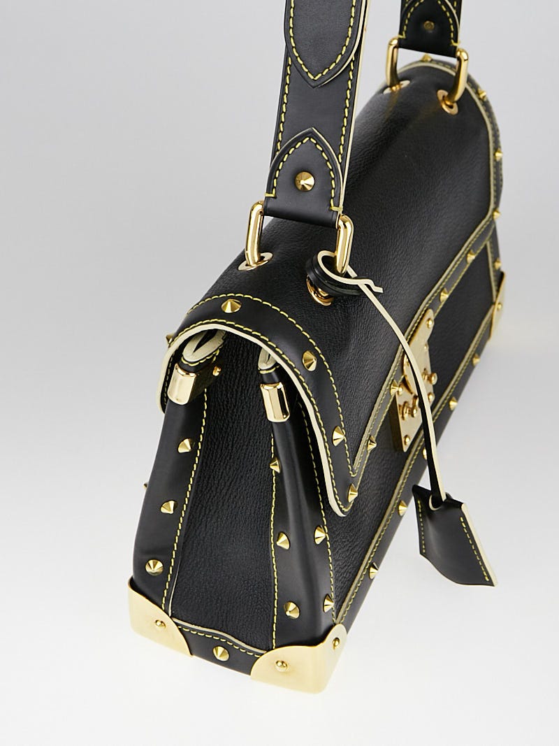 Louis Vuitton Black Suhali Leather Le Talentueux Bag | Yoogi's Closet
