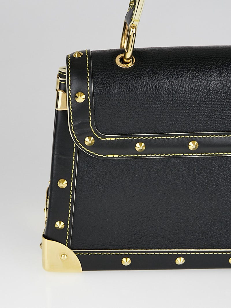 Louis Vuitton Black Suhali Leather Le Talentueux Bag | Yoogi's Closet
