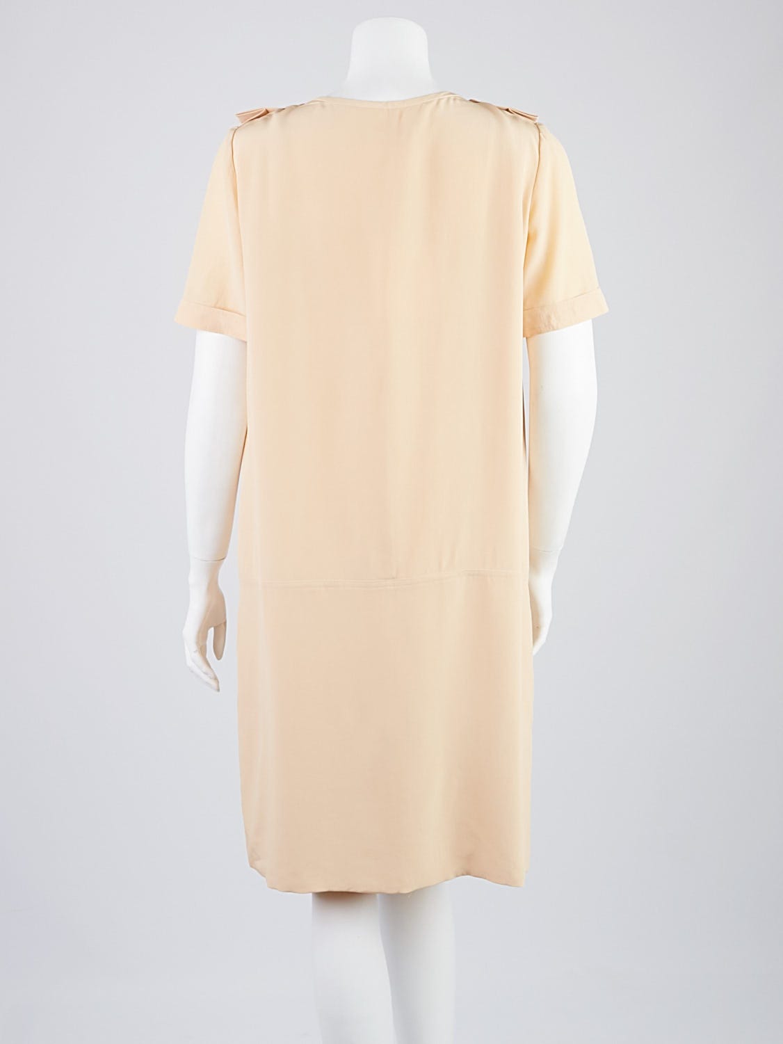 Chloe Rose Silk Button Up Dress Size 8/40