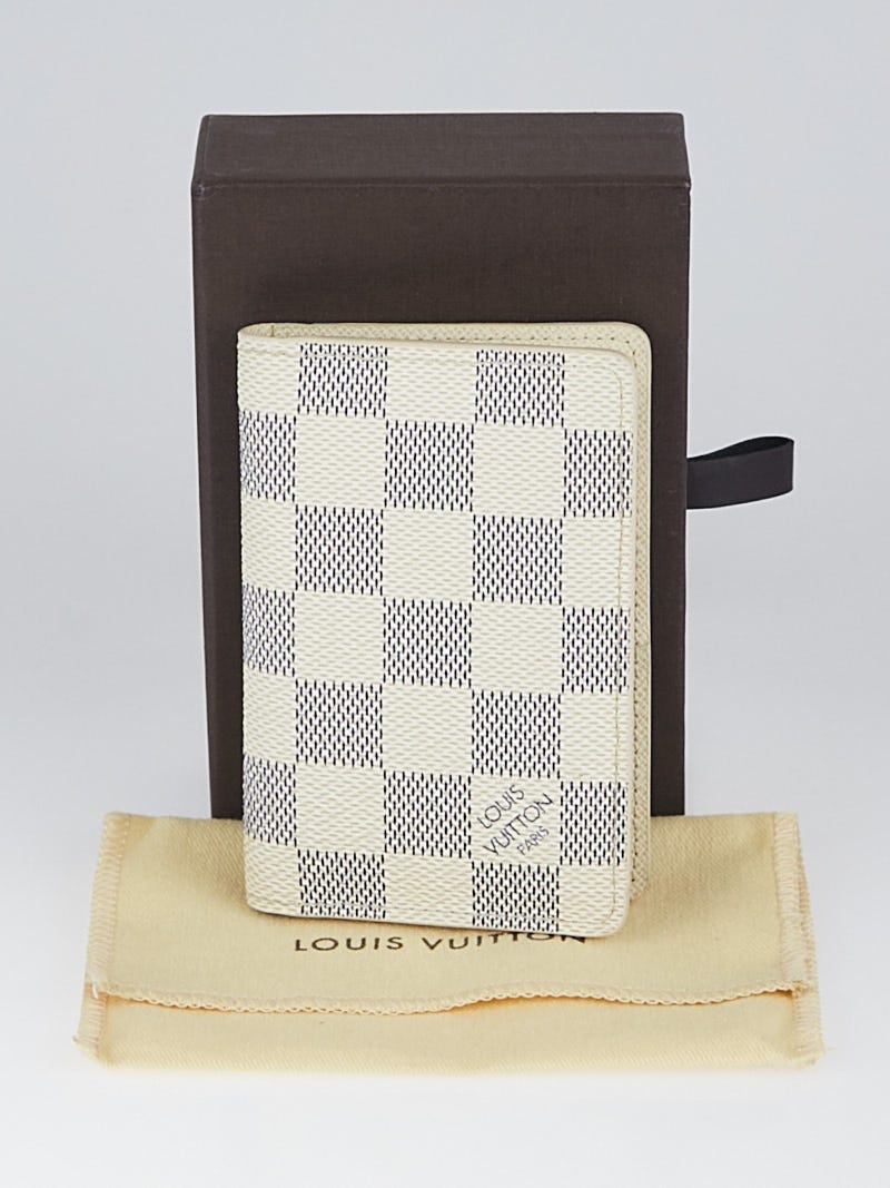 Louis Vuitton Damier Azur Canvas Pocket Organizer NM Wallet